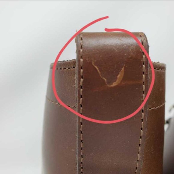 New men's 12 J Crew Kenton leather cap toe boots - Picture 11 of 15